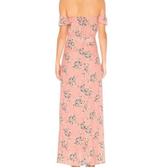 Flynn Skye Coral Maxi Dress size Medium - Picture 2 of 6